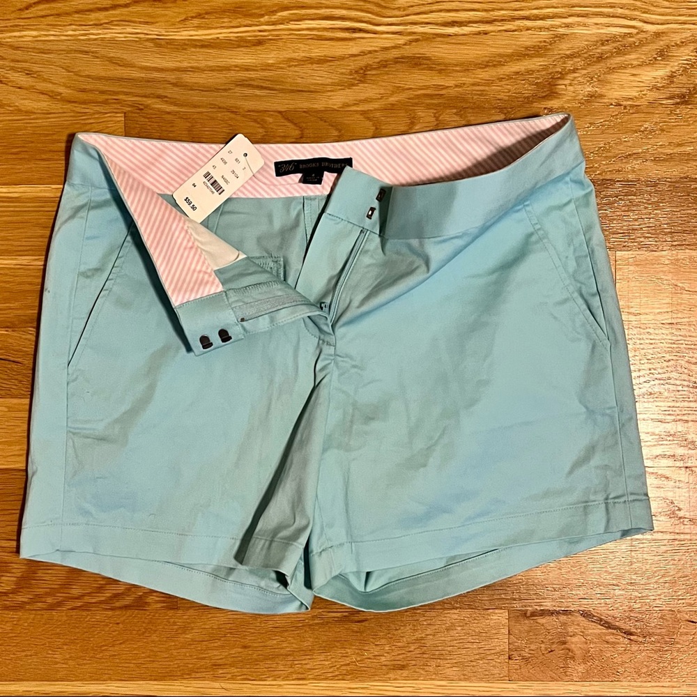 Brooks Brother’s Light Blue Women’s Cotton Shorts